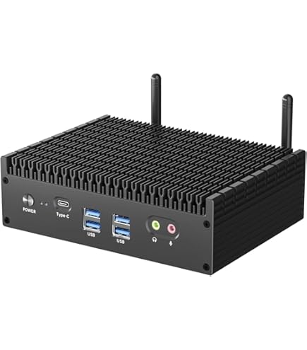 Amazon.co.jp: Skynew ファンレス ミニPC 小型PC Windows11 Pro